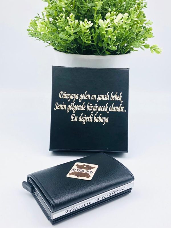 Kişiye Özel Mekanizmalı Cüzdan/Kartlık